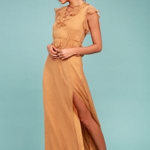 Chiffon Boho Maxi-Dress
